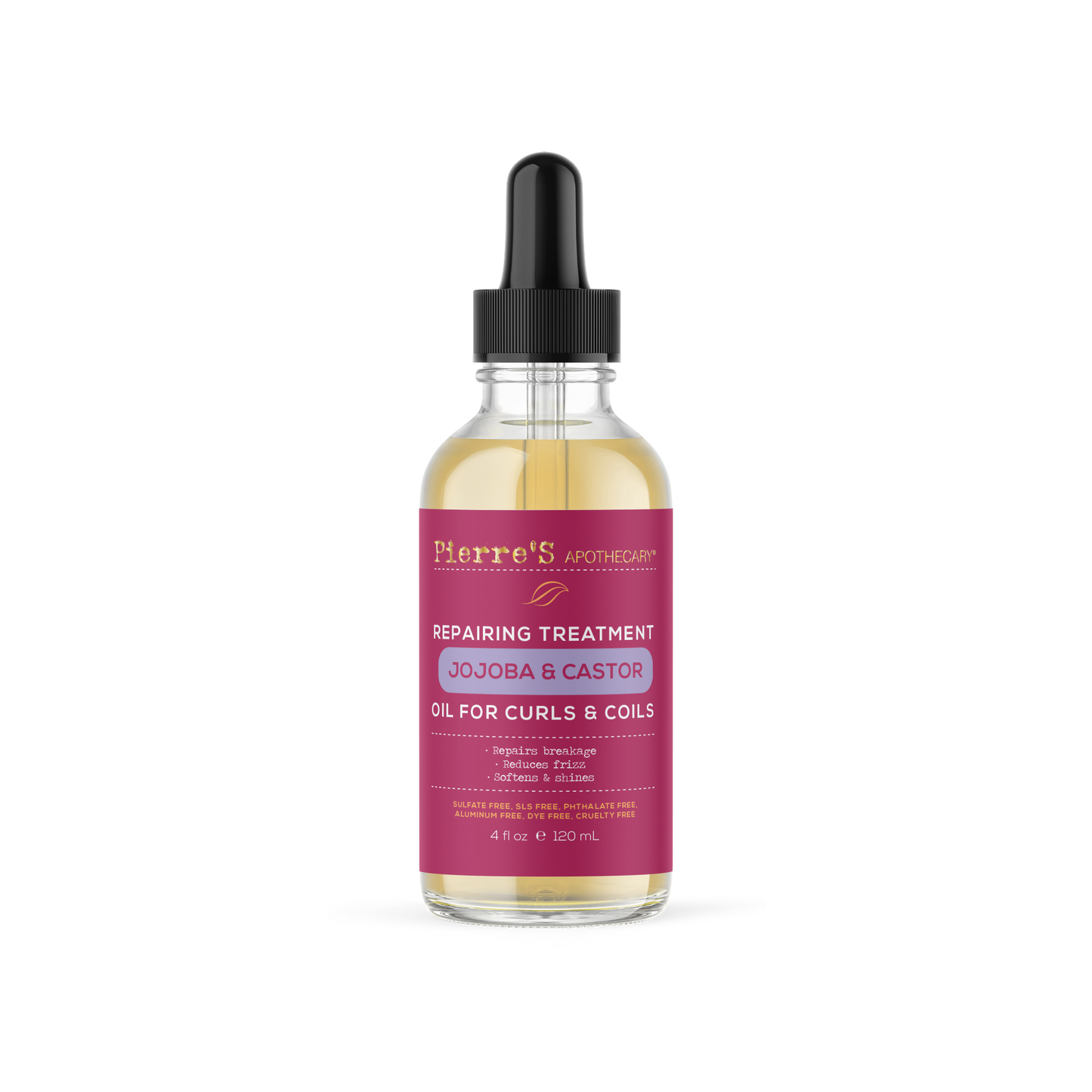 Repairing Treatment Oil, for Curls & Coils