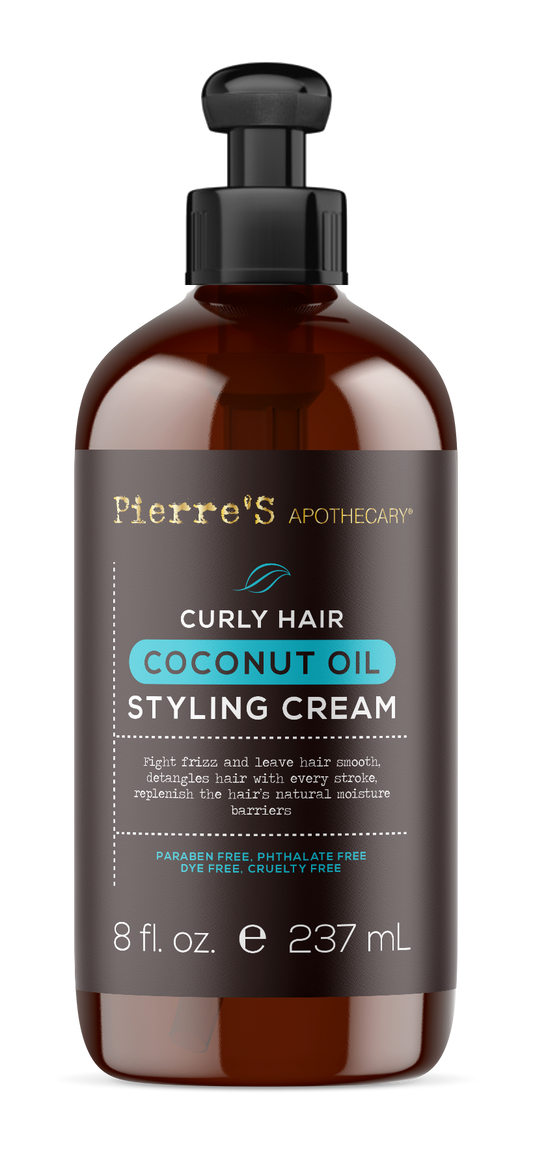 Curly Hair Coconut Oil Styling Cream
