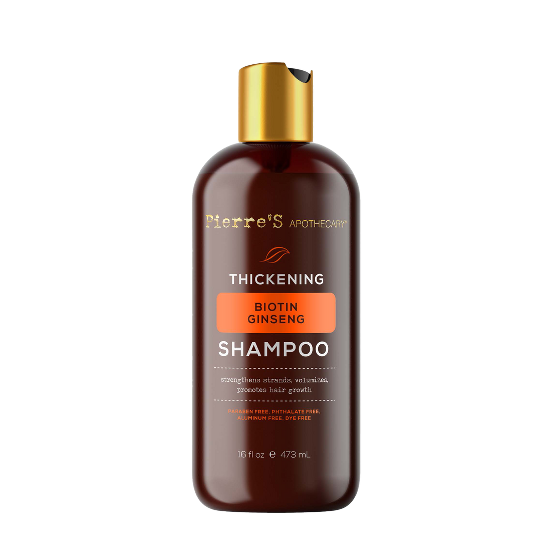 Thickening Shampoo with Biotin & Ginseng – Pierre'S Apothecary®