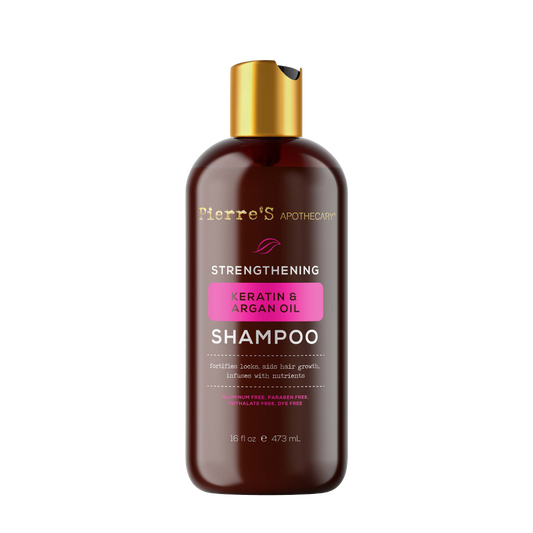 Strengthening Shampoo with Keratin & Argan Oil