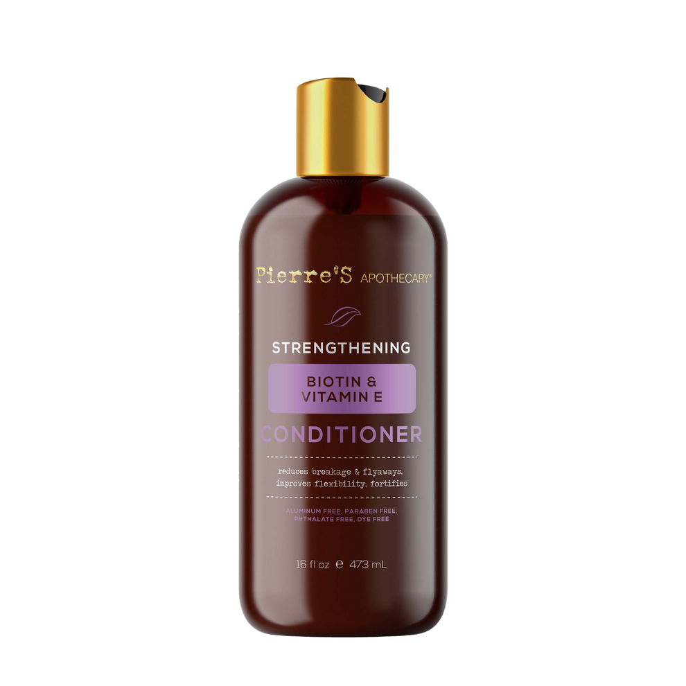 Strengthening Conditioner with Biotin & Vitamin E – Pierre'S Apothecary®